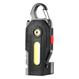 Multifunctional Charging Emergency Light Convenient Keychain Work Light