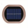 1pc 2 LEDs Solar Wall Light UP And Down Illuminate