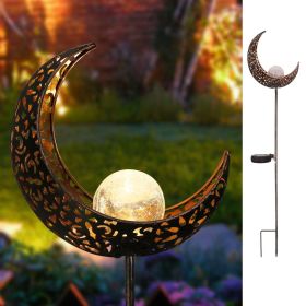 Outdoor Moon Stake Metal Lights