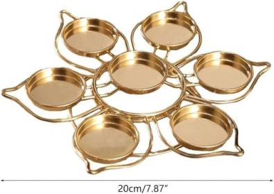 Lotus Shape Floating Flower Tea Light Holder