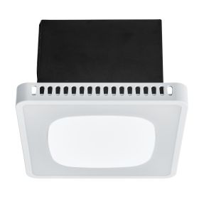 Bathroom Exhaust Fan, 80-110-130 CFM Bathroom Vent with Seven Colors RGB Lights, 1.5 Sones Low-Noise