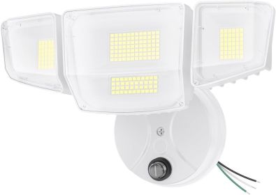 Dusk to Dawn Outdoor Lighting,90W 10000LM Flood Lights Outdoor,IP66 Waterproof White LED Security Light with Photocell