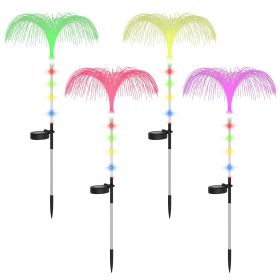 4Pcs Solar Powered Jellyfish Lights