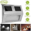 Stair Step Outdoor Waterproof Security Light with Auto On/Off