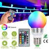 16 Colors Change LED Bulbs