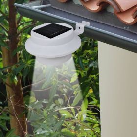 Solar Lamp Set 6 pcs Fence Light Gutter Light White