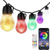 52.5FT Colorful Outdoor String Lights
