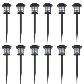Outdoor Solar Lamp LED Light Set 12 pcs