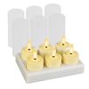 6Pack Rechargeable Tea Lights