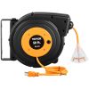 VEVOR 50ft Retractable Extension Cord Reel