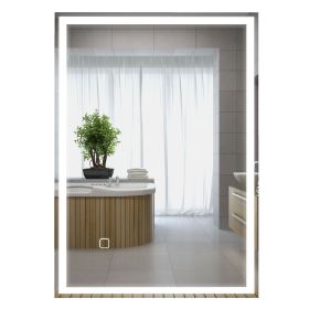 Dimmable Bathroom Mirror with LED Lights