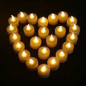 72x LED Tea Lights Candles Battery Operated