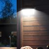 Solar Powered Wall Lights Motion Sensor