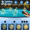 2Pcs Floating Pool Lights 14in Solar Powered Pool Balls