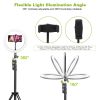 10in LED Selfie Ring Light Dimmable w/ Adjustable Tripod Stand