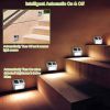 Stair Step Outdoor Waterproof Security Light with Auto On/Off