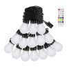 52.5FT Colorful Outdoor String Lights