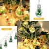 13.78FT Christmas Snow Globe String Light