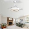 42 Inch Modern Invisible Ceiling Fan