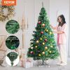 VEVOR Christmas Tree, 6.5ft Prelit Artificial Xmas Tree