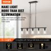 VEVOR 5-Light Kitchen Island Pendant Lights