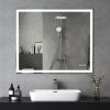 30x36 inch LED Bathroom Vanity Mirror Anti-Fog Touch Switch with Memory