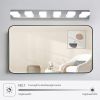 Modern 6-Light Chrome LED Vanity Mirror