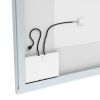 30x36 inch LED Bathroom Vanity Mirror Anti-Fog Touch Switch with Memory