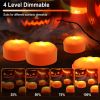 4 Pack Halloween LED Pumpkin Lights