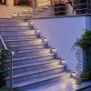 Stair Step Outdoor Waterproof Security Light with Auto On/Off
