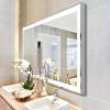 30x36 inch LED Bathroom Vanity Mirror Anti-Fog Touch Switch with Memory
