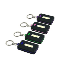 Micron Keyring Flashlight With COB LED Light (Color: Purple)