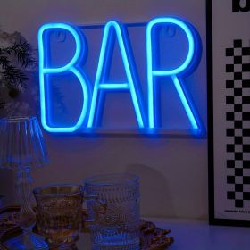 LED Business Bar Sign Light (Color: Blue)