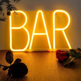 LED Business Bar Sign Light (Color: Warm)