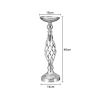 Gold/ Silver Flowers Vases Candle Rack Stand Holders