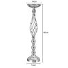 Gold/ Silver Flowers Vases Candle Rack Stand Holders