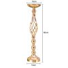 Gold/ Silver Flowers Vases Candle Rack Stand Holders